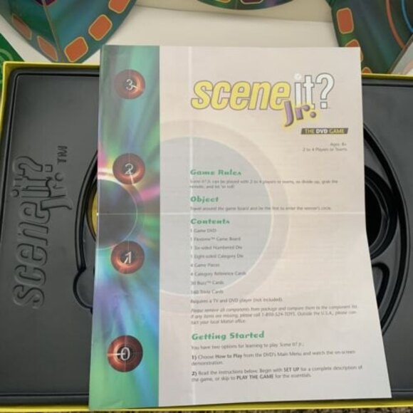 Scene it? Jr. The DVD Game Complete - Movie, Music, TV & Sports Trivia Mattel - Picture 8 of 12